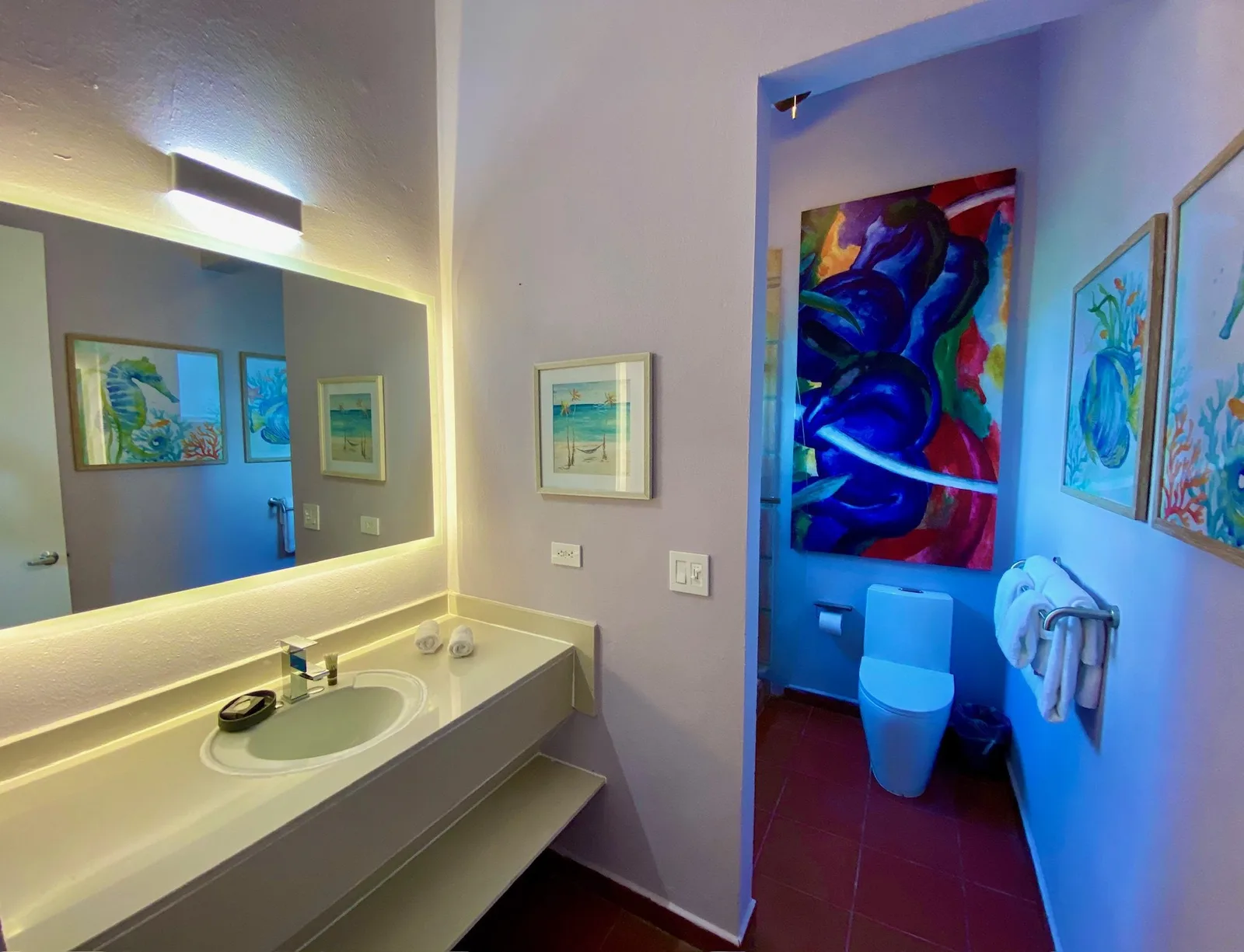 Accessible ocean-front room